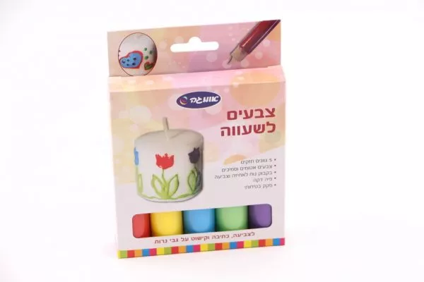 סט צבעים לשעווה - אומגה