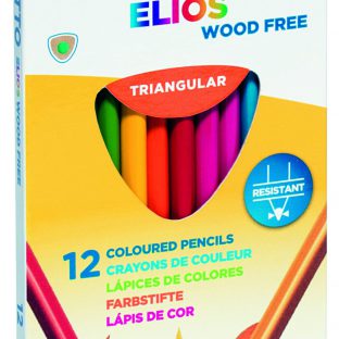 12 עפרונות צבעוניים – סדרת אליוס