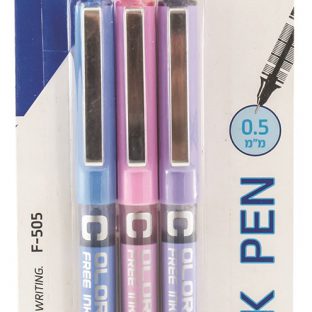 שלישיית עטים פסטל 0.5 - COBRA