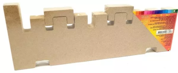 חנוכיית MDF קלאסית