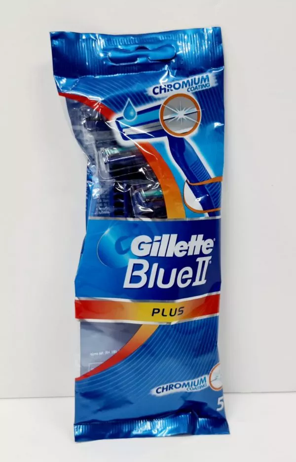 שלישיית סכיני גילוח חד פעמי - גילט בלו - GILLETTE