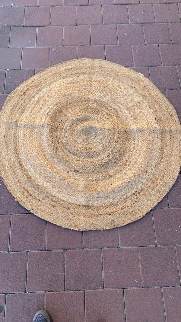 ⁦שטיח קש עגול⁩ – תמונה ⁦2⁩