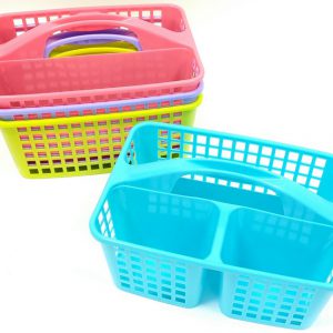 סלסלת אירגונית גדולה עם ידית