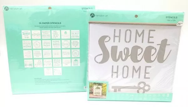 מארז שבלונות נייר HOME