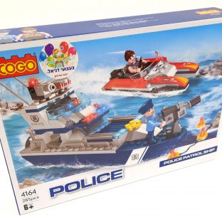 אבני משחק - סירת משטרה